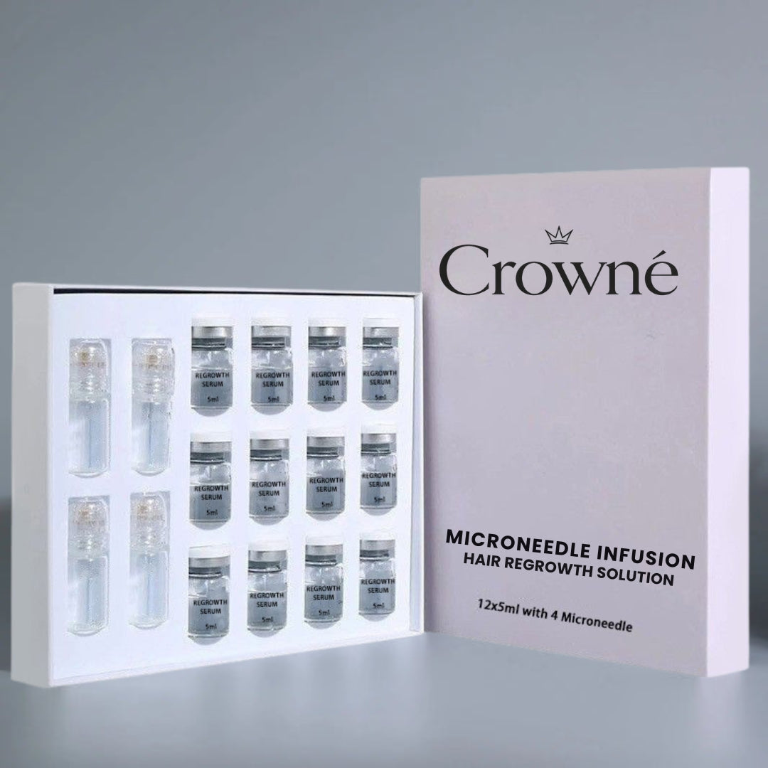 Regrow Visibly Thicker, Fuller Hair - Crowné™ Hair Revival System