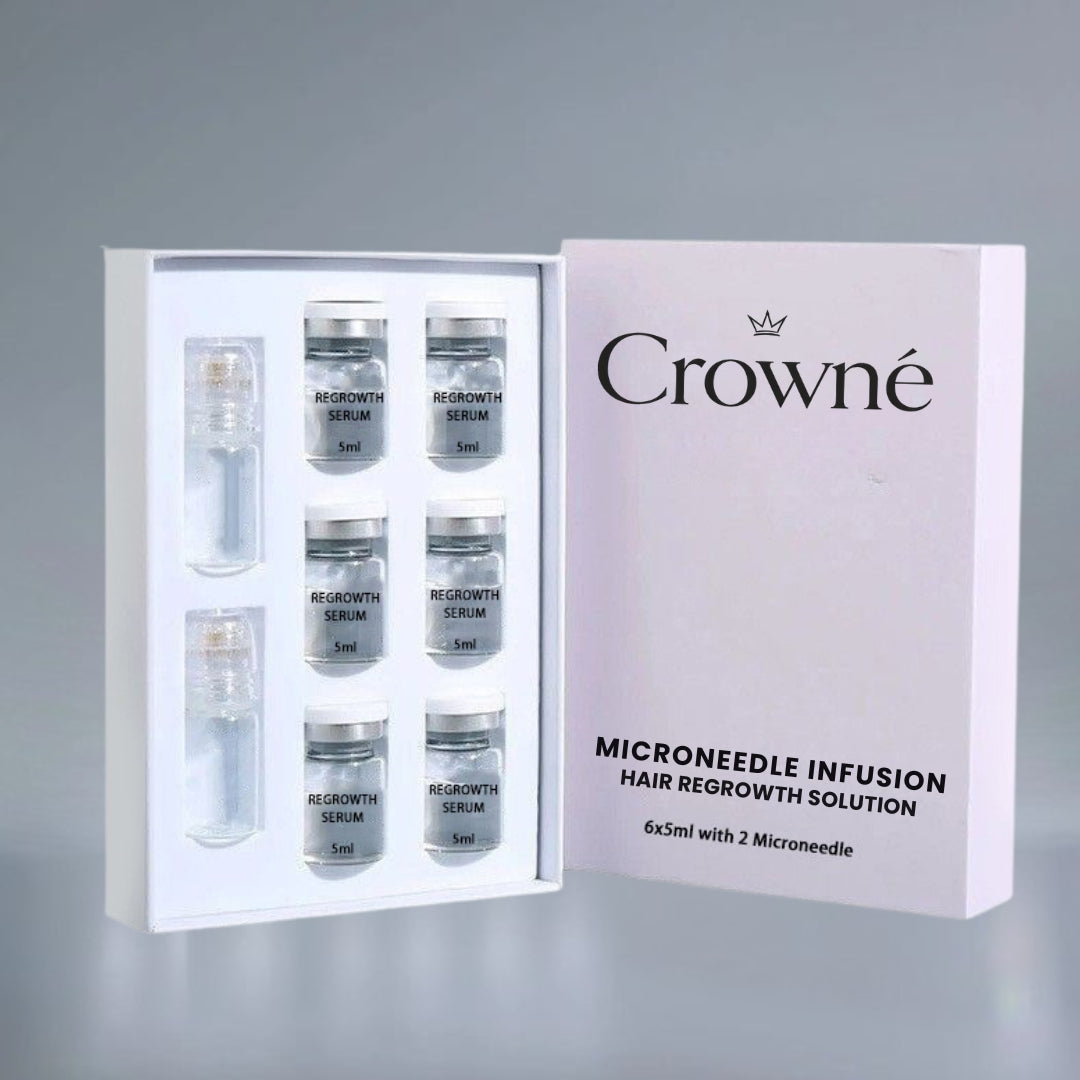 Regrow Visibly Thicker, Fuller Hair - Crowné™ Hair Revival System