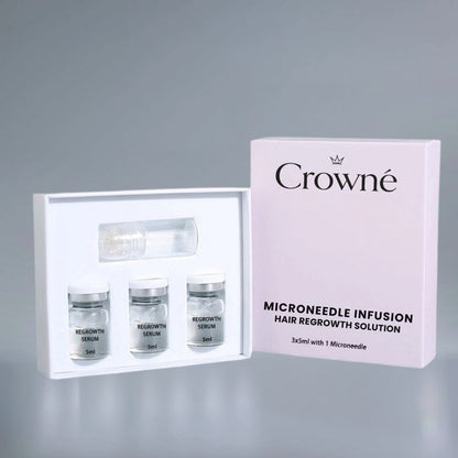 Regrow Visibly Thicker, Fuller Hair - Crowné™ Hair Revival System