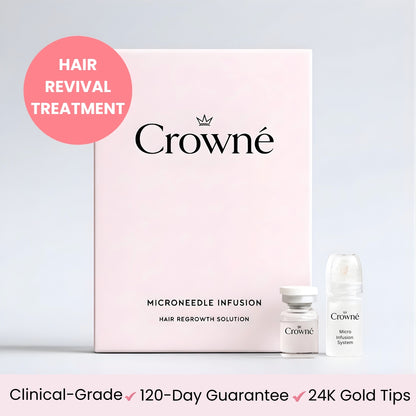 Regrow Visibly Thicker, Fuller Hair - Crowné™ Hair Revival System